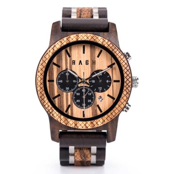 Relojes De Madera Y Accesorios Para Hombres RAGH