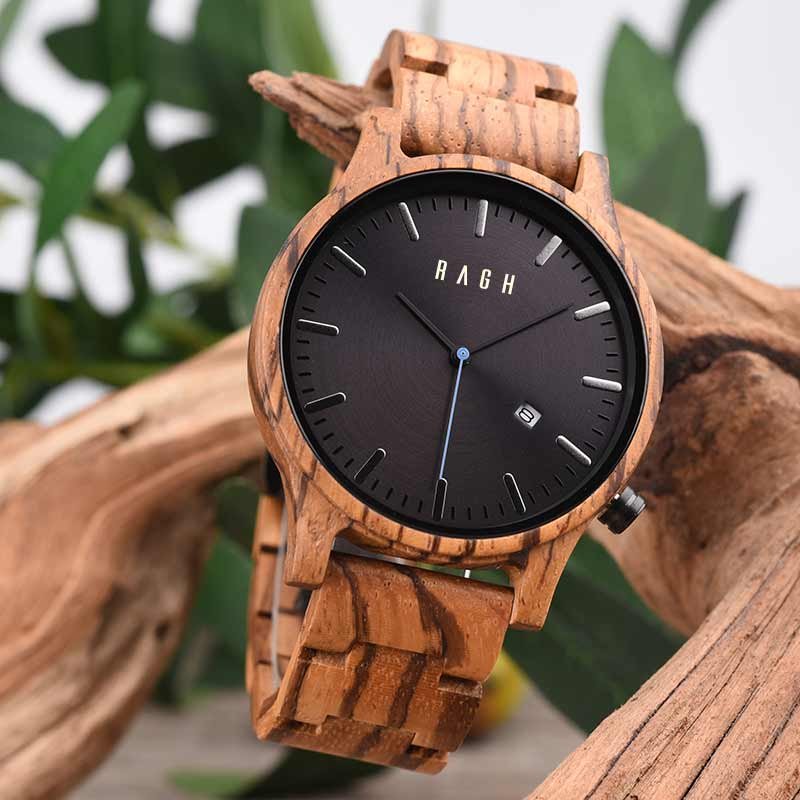 Relojes De Madera De Cuarzo RAGH